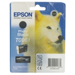 Epson T0961 Ink Cart Ultra Photo Blk