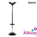 Epinal Chrome Hat and Coat Stand