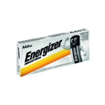 Energizer Indl Battery AAA/LR03 P10