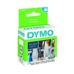 Dymo 11353 Removable Labels Black on White 13 x 25mm