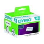 Dymo 11356 Removable Labels Black on White 41 x 89mm