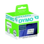 Dymo 99014 Name Badge Label Black on White 54 x 101mm