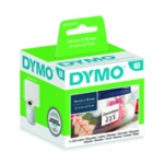 Dymo 99015 Large Labels Black on White 54 x 70mm