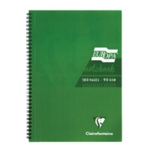 Clairefontaine Europa A4 Wirebound Card Cover Notebook