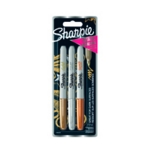 Sharpie Metallic Marker Fine Pk3