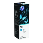 HP 31 Ink Bottle 70ml Cyan