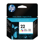 HP 22 Ink Cartridge Tri-Colour CMY
