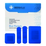 Reliance Astd Plasters Blue Pk100