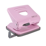 Rapesco 825 Pink Metal 2 Hole Punch Candy Pink (^)