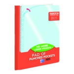 Oxford Punched Pocket Pad 60Pkt A4