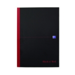 Black n Red HB Ruled Notebook A4