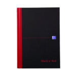 Black n Red A-Z Index Notebk A5 Pk5