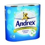 Andrex Classic Clean Toilet Roll P24