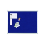 Q-Connect Noticeboard 1200x900 Blue