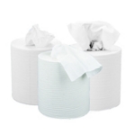 2Work 2 Ply Centrefeed Roll White P6