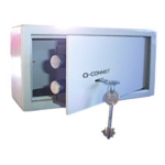 Q-Connect Key-Operated Safe 6L