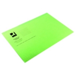 Q-Connect Square Cut Folder Fs Green