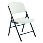 Jemini Lightweight Folding Chair Wht
