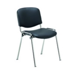 Jemini Mpps Stacking Chair Chm/Blk