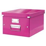 Leitz Click Store Med Stor Box Pink