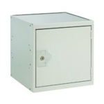 One Comp Cube Locker 380x380 Grey