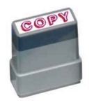 MS15 "Copy" Stamp Red