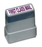 MS32 "First class mail" Stamp Blue