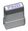 MS9 "Paid" Stamp Blue