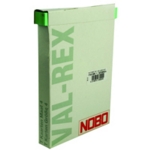 Nobo T-Card Size 4 Light Green Pk100