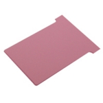 Nobo T-Card Size 4 Pink Pk100