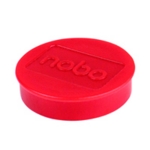 Nobo Whiteboard Magnets 38 Red Pk10