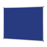 Notice Board Aluminium Frame 1200 X 1500mm Blue
