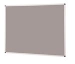 Notice Board Aluminium Frame 1200 X 1500mm Grey