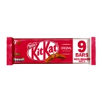 Nestle KitKat 2 Finger Milk Choc Pk9