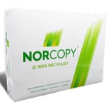 Norcopy 100%  RECYCLED A4 80gm High Whiteness paper