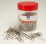 Necessities Tubs Paper Clips 50mm Silver Pk180