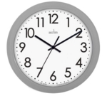 Office Wall Clock Silver UP21009