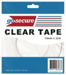 Gosecure Sm Tape 19mmx33m Clear Pk12