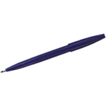 Pentel S520 Sign W/Based Pen Blu P12