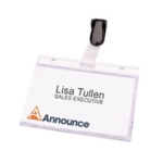 Security Pass Holder 60x90mm Pack25