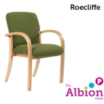 Roecliffe Visitor / Conference Arm Chair with Squared Back
