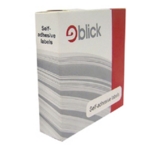 Blick Disp Label 25x50 Wht Pk400