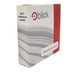 Blick Disp S/A Label 19mm Ylw Pk1280