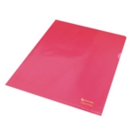 Rexel Nyrex Cut Flush Folder A4 Red