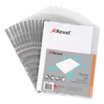 Rexel Nyrex A4 Pocket Gry Left Pk25
