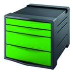 Rexel Choices Drawer Cabinet Green