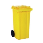 Refuse Container 80L 2 Whld Ylw 331