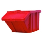 Red H/Duty Storage Bin/Lid 369045