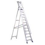 Aluminium 10 Step Ladder/Platform