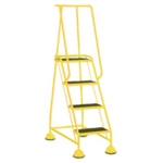 Yellow 4 Tread Step Ladder 385141